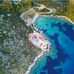 Luxury 5 Bedroom Beachfront Villa near Dubrovnik, Sleeps 11-12